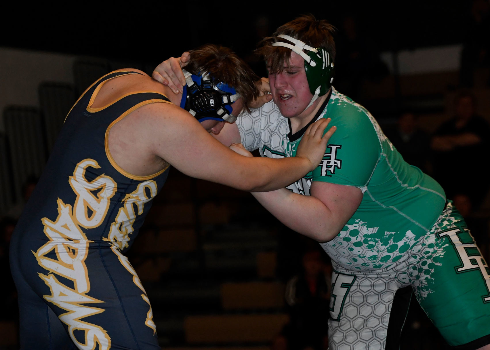 Queensbury vs. Hudson Falls wrestling
